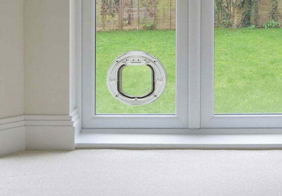 Discreet ‘minimal look’ pet doors that don’t ruin your home design