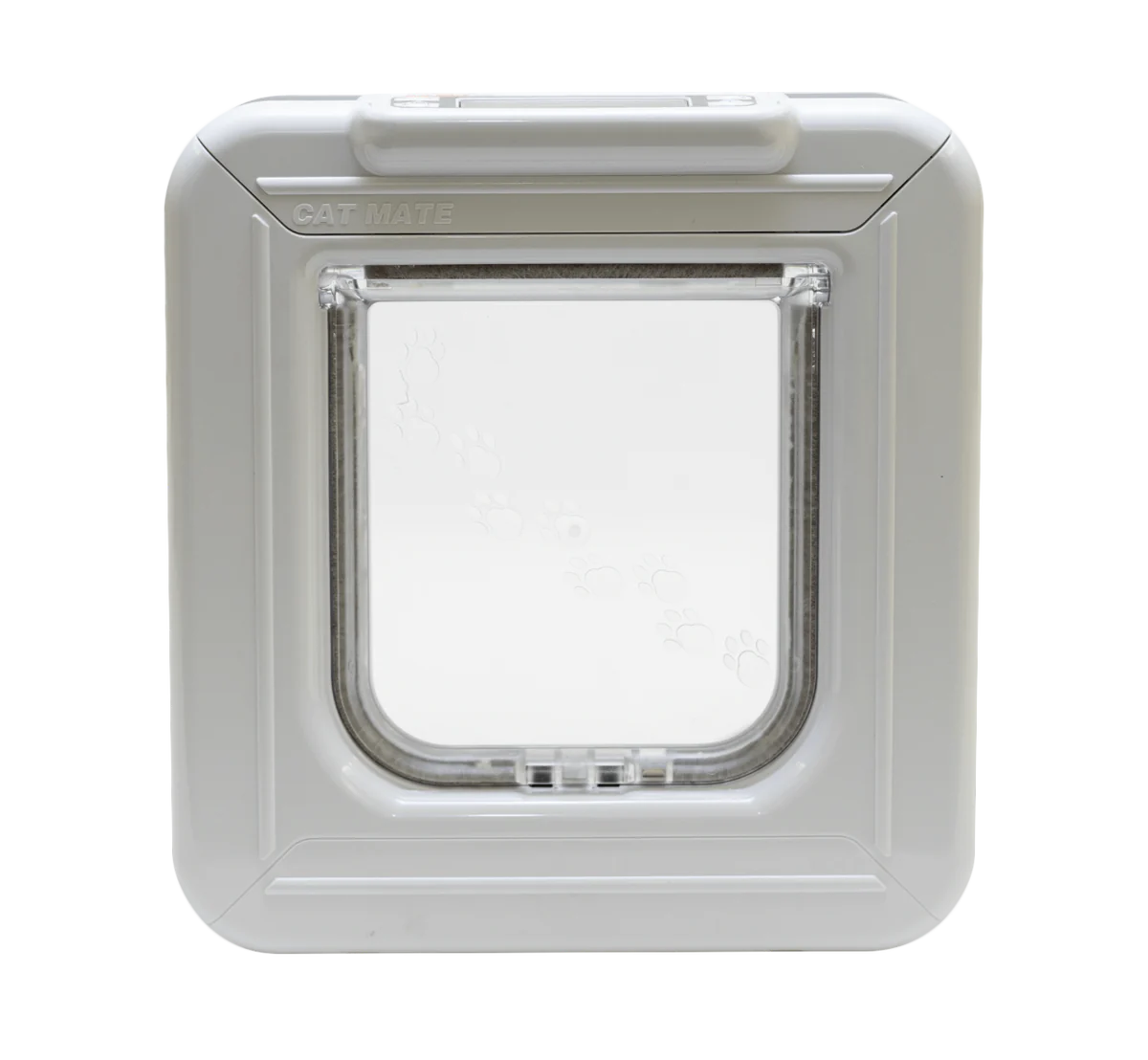 Closer Pets Elite Microchip cat Flap with Timer Control White CP355W