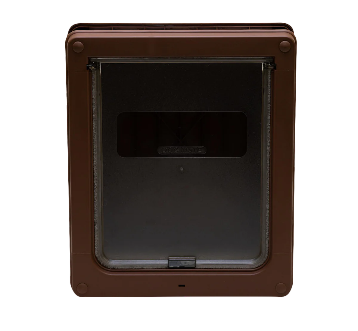 Closer Pets Medium Door Fitting Dog Door Brown CP215B