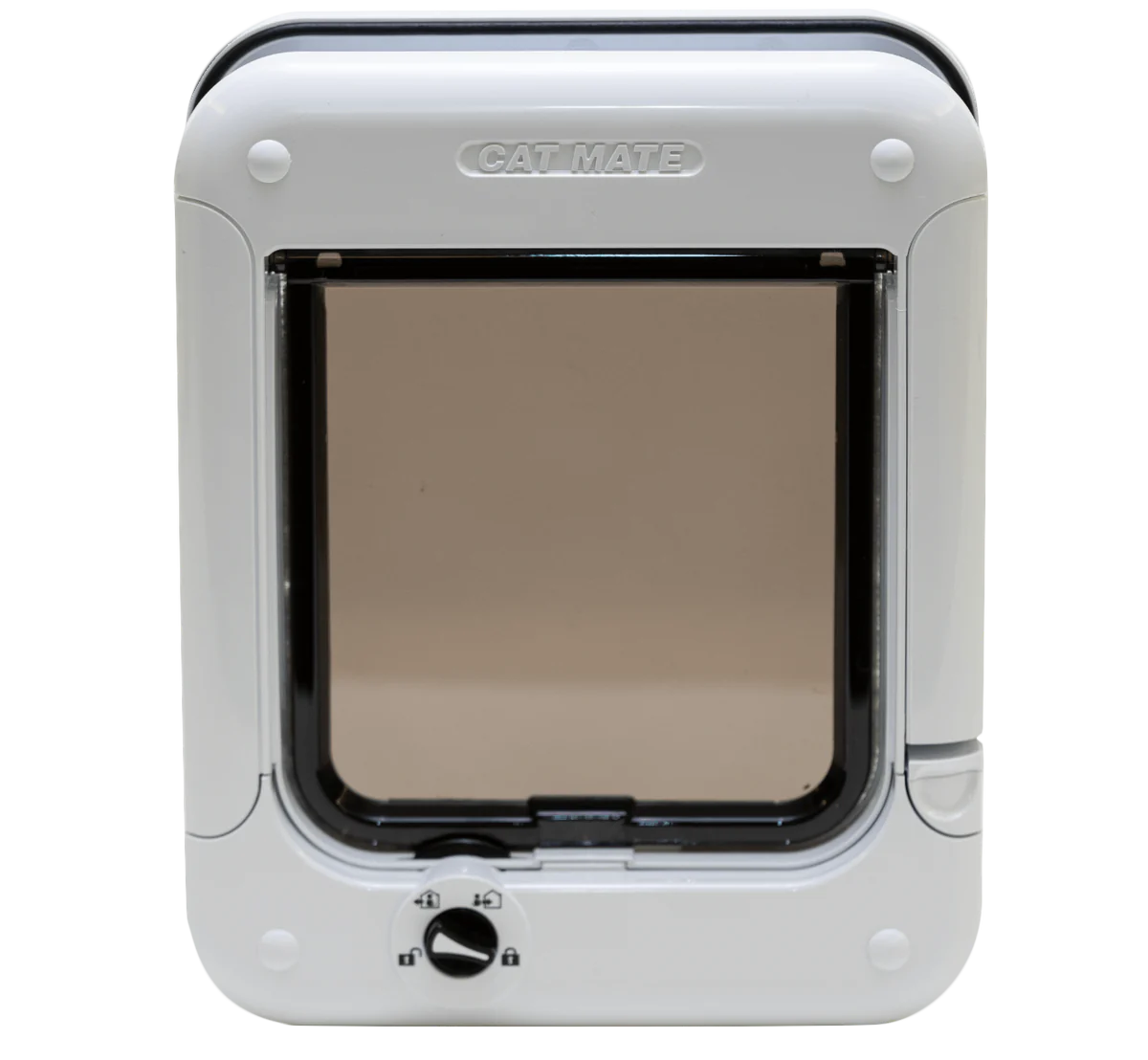 Closer Pets Rotary 4-Way Cat Flap White CP358W