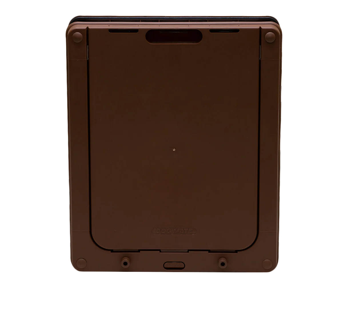 Closer Pets Medium Door Fitting Dog Door Brown CP215B