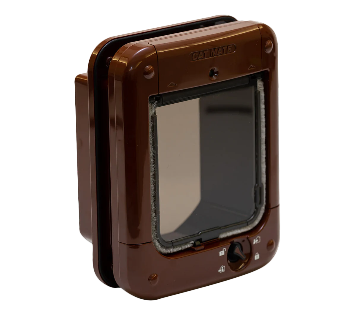 Closer Pets Microchip Cat Flap Brown CP360B