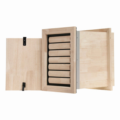Tomsgates Bouncer Natural Finish Rubberwood for Walls BNCnatWL
