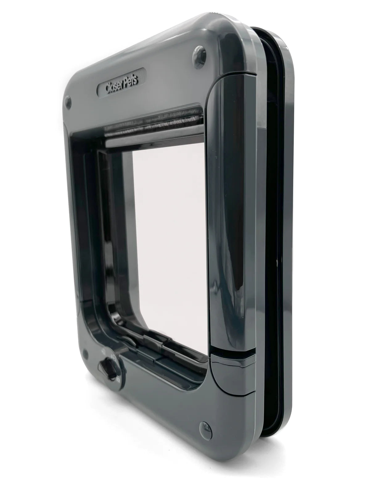 Closer Pets Rotary 4-Way Cat Flap Dark Grey CP358G