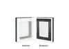 RANGER Pet Door for Doors White Frame White Flap Small DM-S-WHTWHT