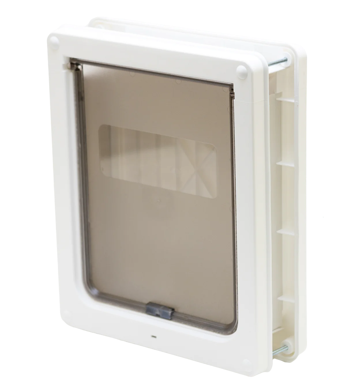 Closer Pets Medium Door Fitting Dog Door White CP215W