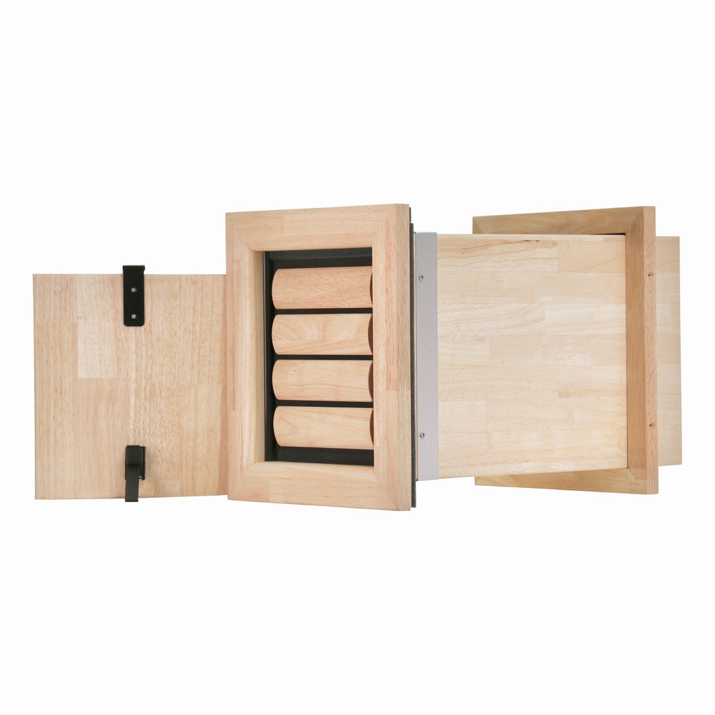 Tomsgates Nipper Natural Finish Rubberwood for Walls NIPnatWL