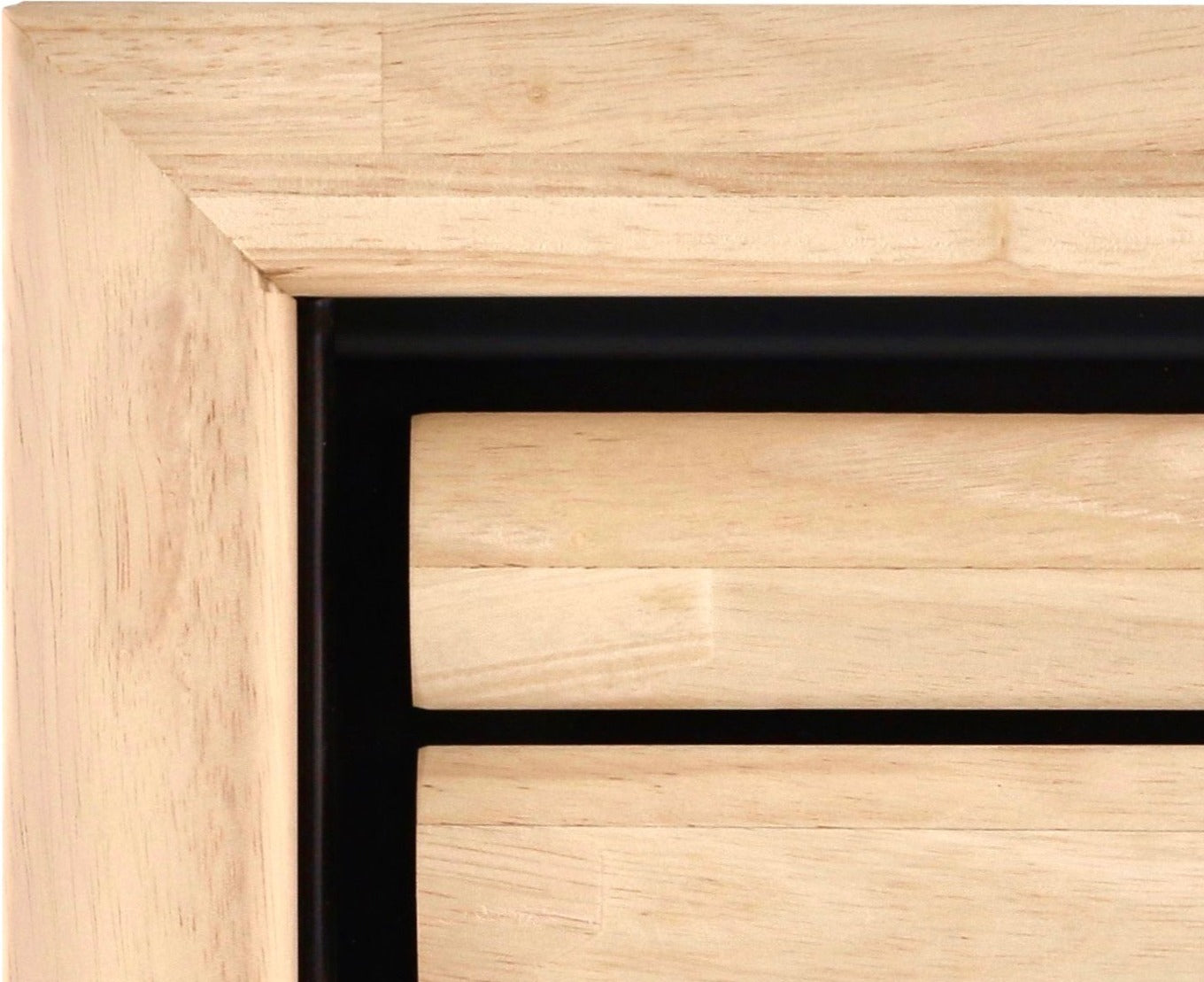 Tomsgates Bouncer Natural Finish Rubberwood for Doors BNCnatDR