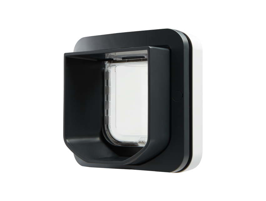 SureFlap Microchip Cat Flap White Grey SUR001GYWT Superior Pet Doors