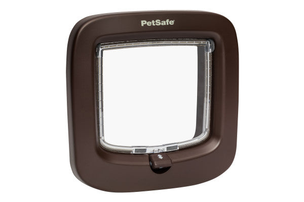 PetSafe® Manual-Locking Cat Flap Brown PPA19-16731