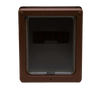 Closer Pets Medium Door Fitting Dog Door Brown CP215B