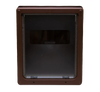 Closer Pets Large Door Fitting Dog Door Brown CP216B