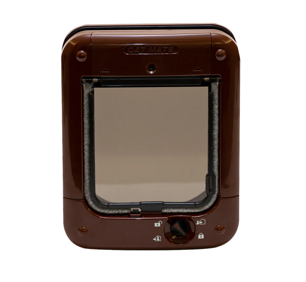 Closer Pets Microchip Cat Flap Brown CP360B