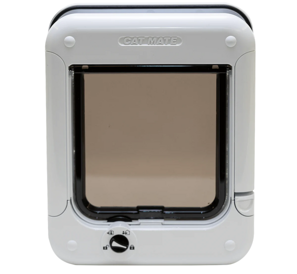 Closer Pets Rotary 4-Way Cat Flap White CP358W