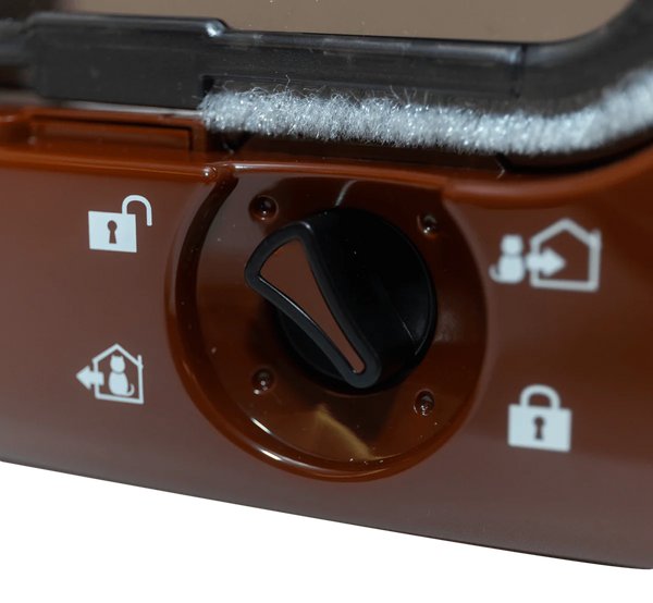 Closer Pets Microchip Cat Flap Brown CP360B