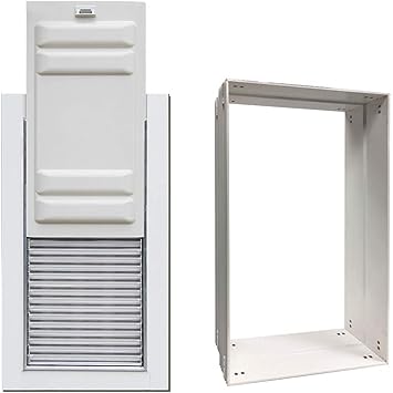 High Tech Pet Armor Flex Pet Door with Wall Mount Medium AF2-MW