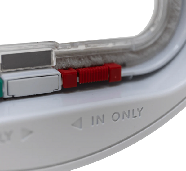 Closer Pets Glass fitting Cat Flap White CP210W