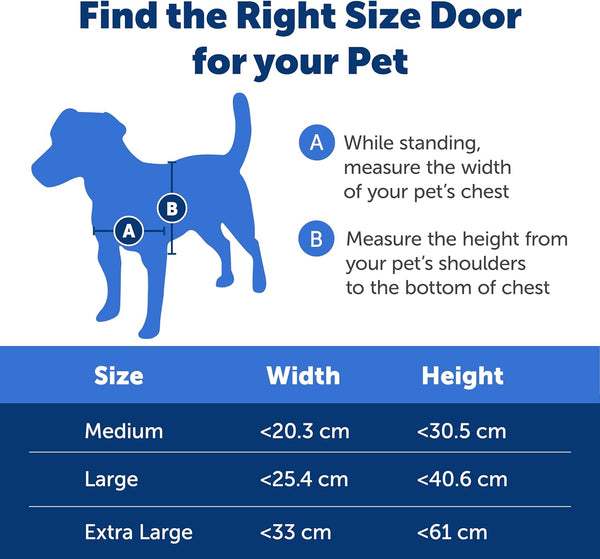 PetSafe® Aluminium Extreme Weather Door™ Large ZPA19-16854