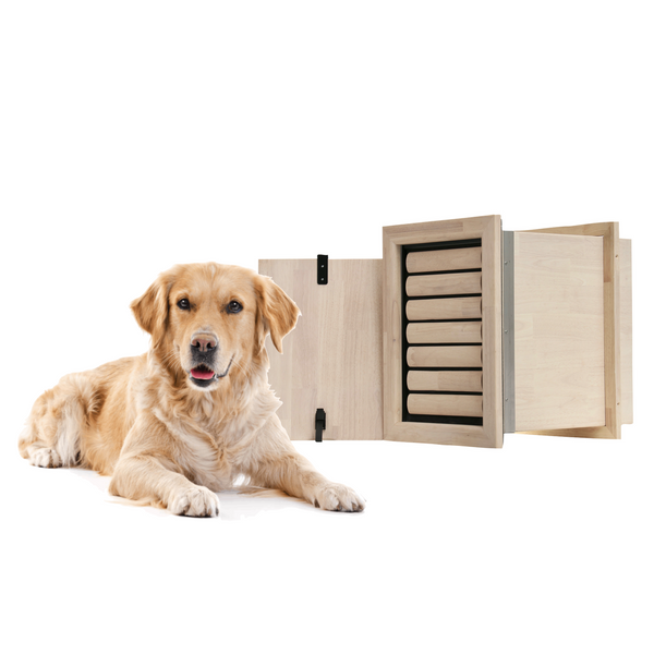 Tomsgates Bouncer Natural Finish Rubberwood for Walls BNCnatWL