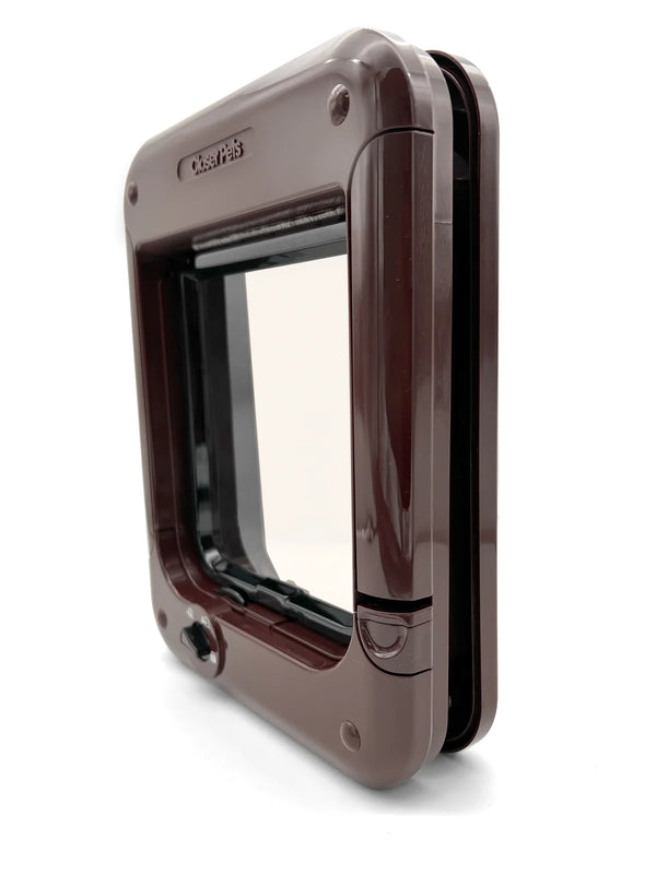 Closer Pets Rotary 4-Way Cat Flap Brown CP358B