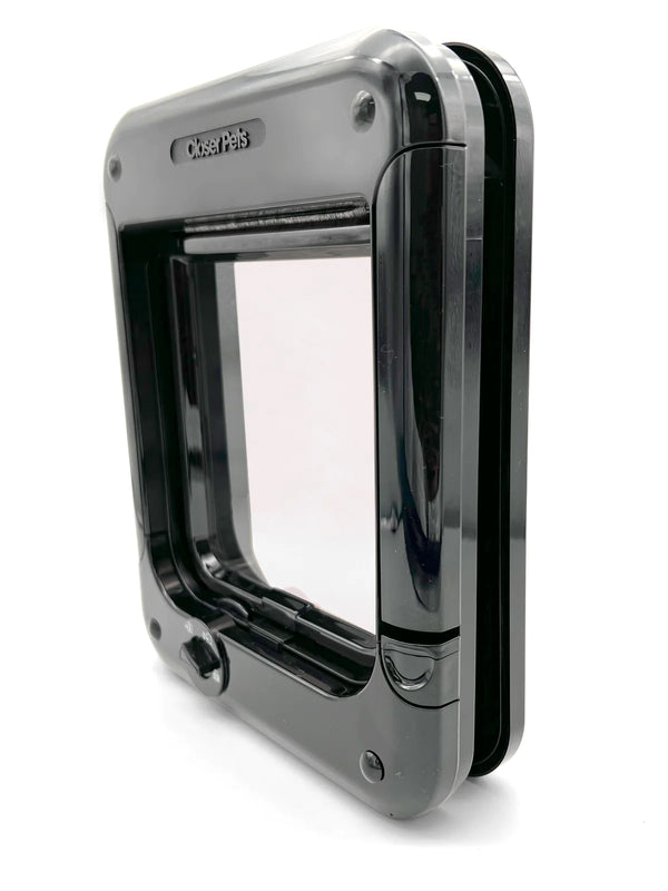 Closer Pets Rotary 4-Way Cat Flap Black CP358BK