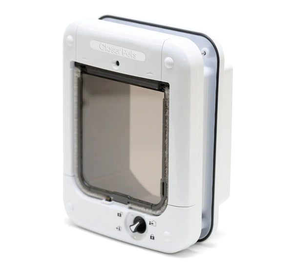 Closer Pets Microchip Cat Flap White CP360W