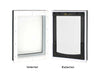 RANGER Pet Door for Doors White Frame White Flap Large DM-L-WHTWHT