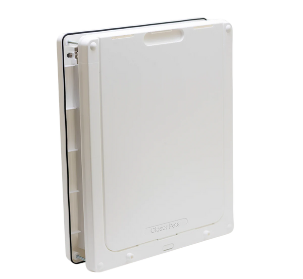 Closer Pets Large Door Fitting Dog Door White CP216W