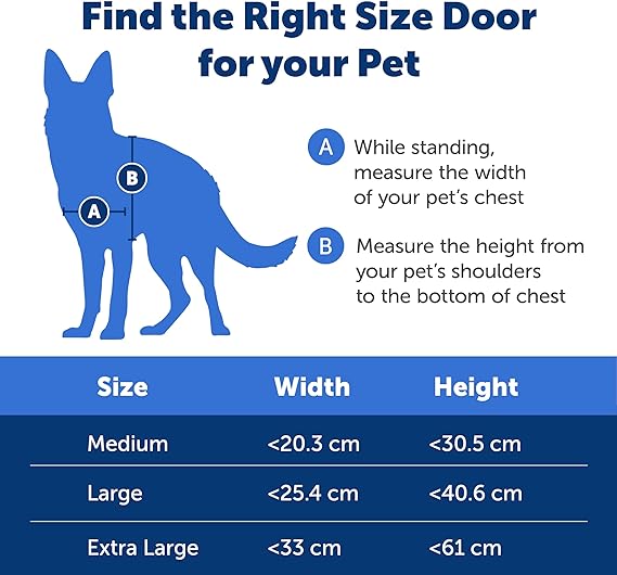 PetSafe® Aluminium Extreme Weather Door™ Large ZPA19-16854