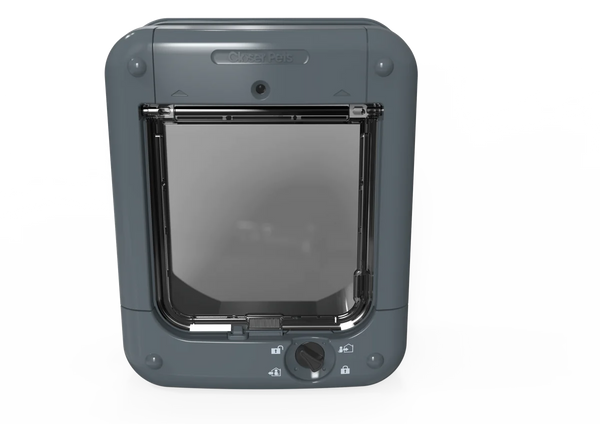 Closer Pets Microchip Cat Flap Dark Anthracite Grey CP360G