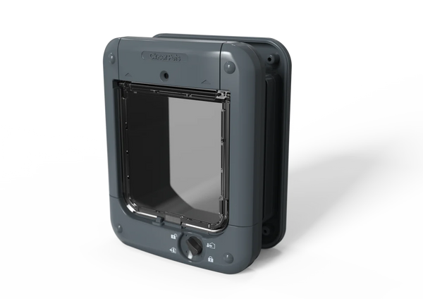 Closer Pets Microchip Cat Flap Dark Anthracite Grey CP360G