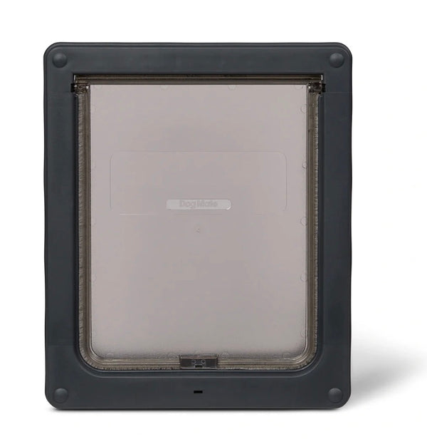 Closer Pets Medium Door Fitting Dog Door Grey CP215G