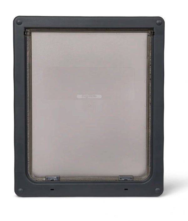 Closer Pets Large Door Fitting Dog Door Grey CP216G
