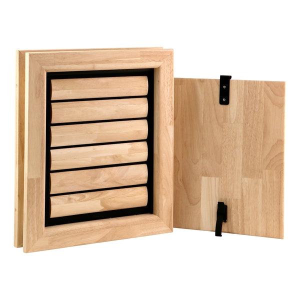 Tomsgates Jake Natural Finish Rubberwood for Doors JKENATDR