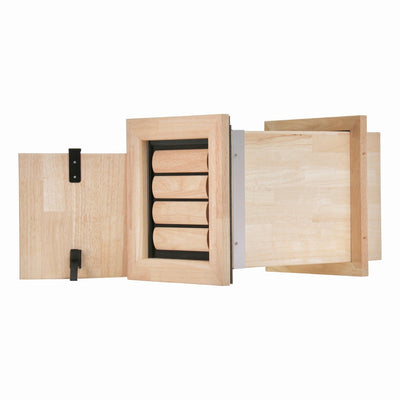 Tomsgates Nipper Natural Finish Rubberwood for Walls NIPnatWL