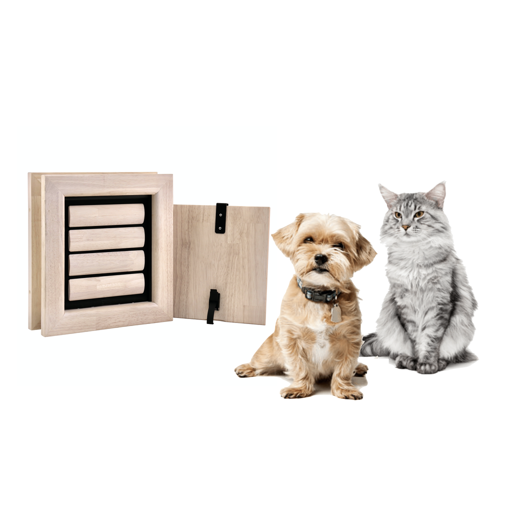 Tomsgates Nipper Grey Oil Finish Rubberwood for Doors NIPgyDR