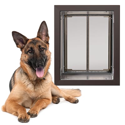 PlexiDor Wall Series Large Bronze PD WALL LG BR