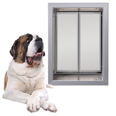 PlexiDor Wall Series Extra Large Silver PD WALL XL SV
