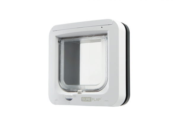 SureFlap Microchip Cat Flap White/Grey SUR001GYWT