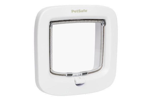PetSafe® Manual-Locking Cat Flap White PPA19-16732