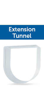 PetSafe Petporte Cat Flap tunnel extenders 110White
