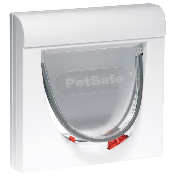 PetSafe® Staywell® Magnetic 4-Way Locking Classic Cat Flap, White 932-EF