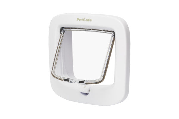 PetSafe® Manual-Locking Cat Flap White PPA19-16732