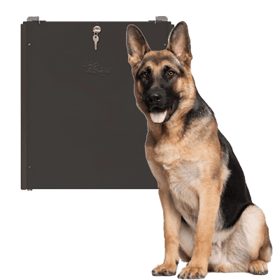 PlexiDor Sliding Tracks Large Bronze PD SLD TRK LG BR