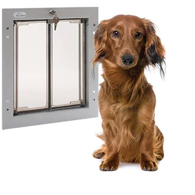 PlexiDor Door Series Medium Silver PD DOOR SV
