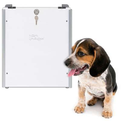 PlexiDor Sliding Tracks Medium Silver PD SLD TRK MD SV