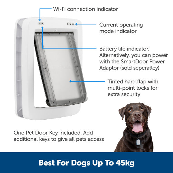 PetSafe® SmartDoor Connected Pet Door Large ZPA19-17253