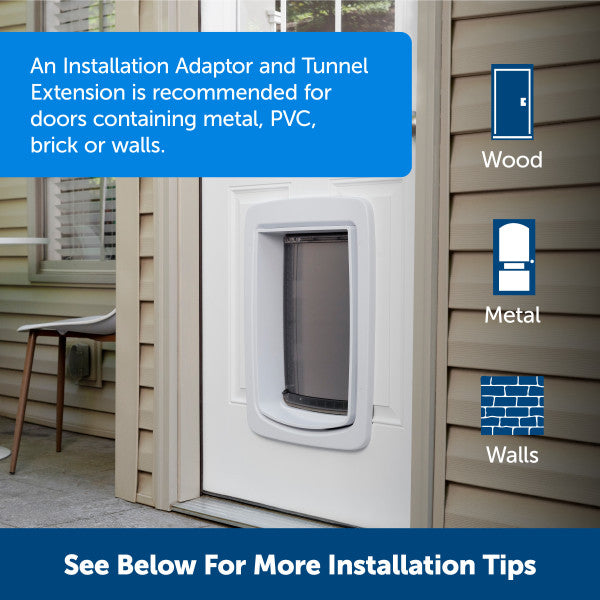 PetSafe® SmartDoor Connected Pet Door Large ZPA19-17253