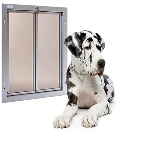 PlexiDor Door Series Extra Large Silver PD DOOR XL SV